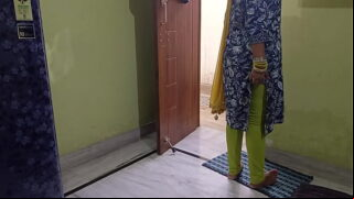 Desi House Maid With Horny Owner Standing Style Pussy Fucking Video