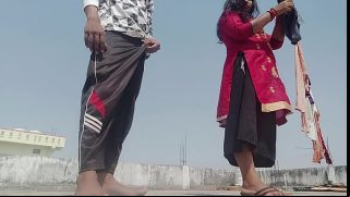 horny bhabhi with shaven pussie having an amazing fuck session with her partner at home Video