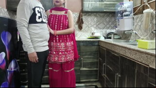 Village Telugu aunty home sex with young new lover Video